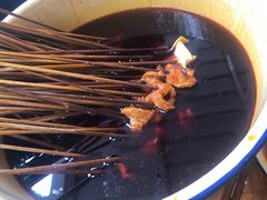 -拈签一笑黄牛肉辣卤串串