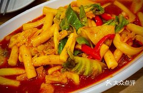 Pan-fried Rice Cake