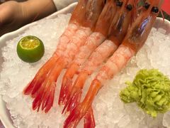 甜虾刺身-炙柒Sekinana·精致料理 烧鸟·铁板烧(海上世界店)