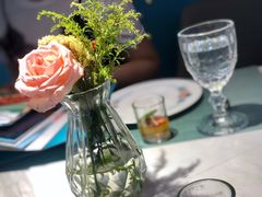 餐具摆设-蜜桃花开·中西融合菜E&W(南长街店)