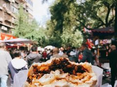 蛋菜夹馍-老马家马蓉蛋菜夹馍·腊牛肉夹馍(回民街店)