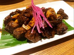 香煎黑椒澳洲牛肉粒及杏鲍菇-Pho Asia 亚阁越南料理(上海来福士广场店)