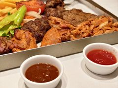 四拼烤肉拼盘-伊斯坦布尔土耳其清真咖啡餐厅