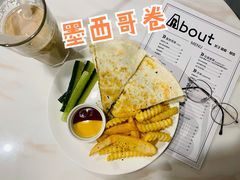 黑椒猪排墨西哥卷饼-about(丹霞庄店)