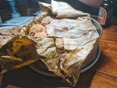 白洋淀菏叶糯米排骨-小放牛炒菜馆(北国商城店)