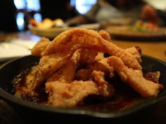 美式乡村土豆泥配脆鸡皮-造精酿餐厅