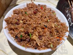 湘西野胡葱腊肉蛋炒饭-串盟烧烤大排档·长沙美食地标(星沙店)