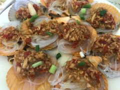 蒜蓉粉丝蒸扇贝-花乐餐厅(涠洲岛店)