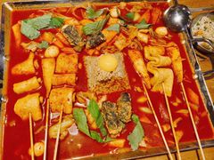 鱼饼火山炒年糕-包装马车·韩国料理·포장마차