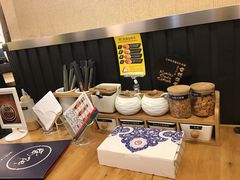 自助调料区-雷门拉面·现熬骨汤(凯德来福士店)