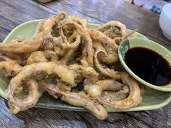 椒盐鱿鱼须-贞姨美食·老字号海鲜大排档