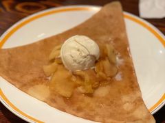 火焰炖苹果香草冰淇淋可丽饼-La Creperie法餐厅(桃江路店)