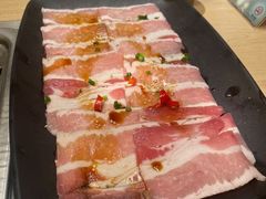 秘制酱汁五花肉-新石器烤肉(南站店)