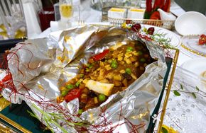 Flaming Chopped Chili Abalone