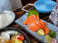 三文鱼腩刺身-小川洋风料理(汉街店)