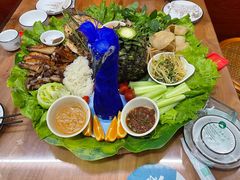 -沐毫傣泐云南菜孔雀宴•手抓饭傣味烧烤(曼听店)