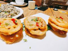 椒盐藕夹-枣子树·素食餐厅(普陀山店)