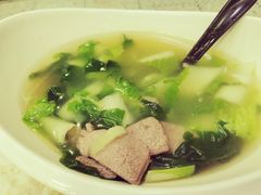 青菜猪肝汤-新月新(柳营社区店)