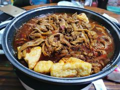 -老红桥炸灌肠牛肚锅烧烤(定福庄店)