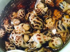 古越陈酿煮花螺-杭州西子湖四季酒店·金沙厅