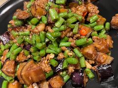 豆角肉沫烧茄子-上屿水产(鼓浪屿一店)