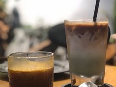 绿豆拿铁-25#COFFEE(古地石店)