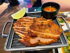 炭烧秘制猪颈肉-simply thai天泰(世纪汇店)