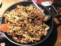 干锅牛蛙-椒行天下干锅牛蛙·(万宝店)