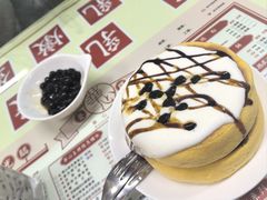 黑糖波波梳乎厘班戟-香港華心糖水鋪(南西总店)