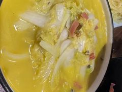 砂锅娃娃菜-梁记粥铺(开元地中海店)