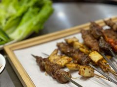 -土灶台东北大块肉烧烤(风景城邦店)