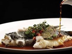 青花椒蒸竹笋壳鱼-君庭中餐馆(华强路店)