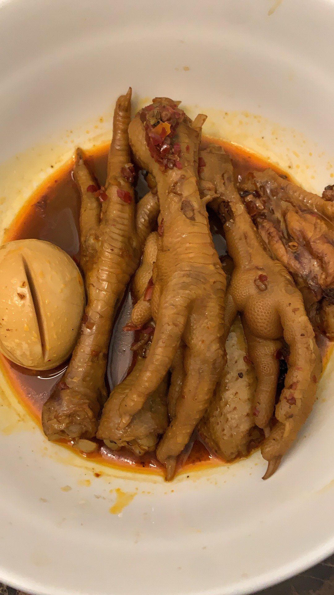 红烧鸡爪鸡翅鸡蛋一锅出