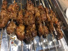 秦川黄牛招牌烤肉筋-叁宝烧烤 西安烧烤 领跑品牌(学府路店)