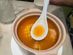 番茄玉米煲龙骨-汤城小厨•粤菜•靓汤(西直门凯德MALL店)