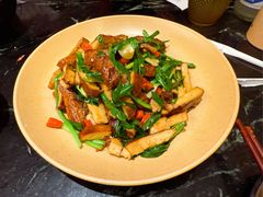 韭菜炒豆干-廖川菜(太阳宫店)