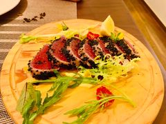 黑椒芝麻金枪鱼-明星酒店•FORNETTO佛纳朵意餐厅•披萨•意面(湘隆时代广场店)