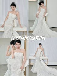 -桃子造型婚纱礼服(凤起广场店)