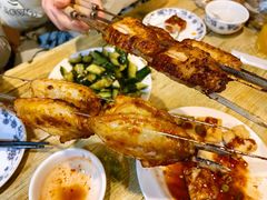 鸡翅-玫瑰红烤羊排(北新桥三条店)