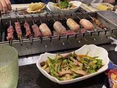 -長壹旋转烤吧 农家鸡火锅