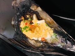 蒜泥带子-長壹旋转烤吧 农家鸡火锅