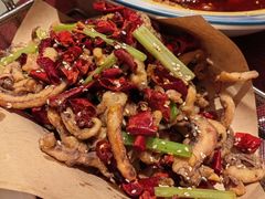 干煸鱿鱼须-大铁勺新津菜(东丽阳光新业广场店)