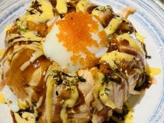 三文鱼流心熔岩饭-梦山水日本烧肉(五四广场店)