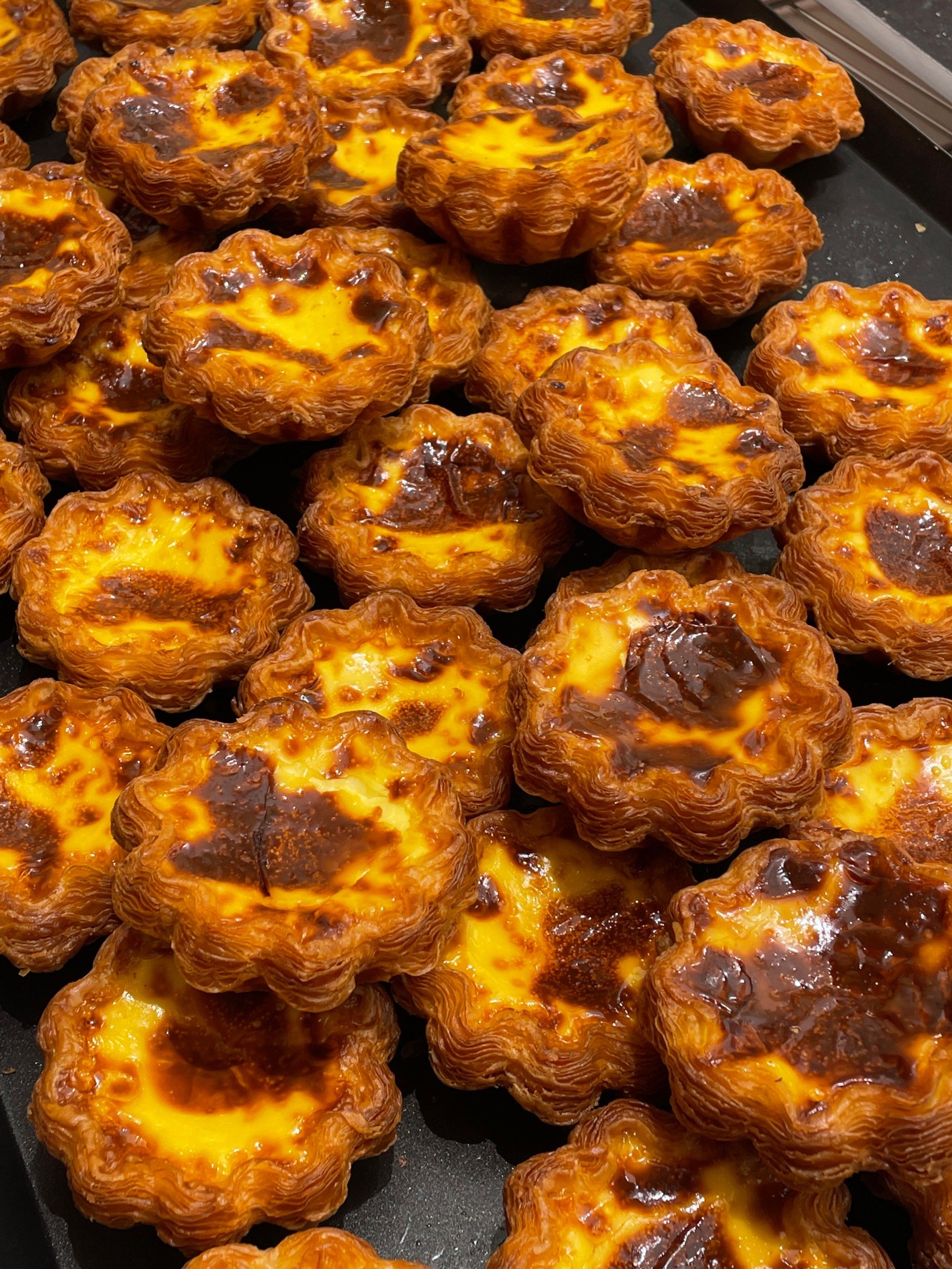 酥皮蛋挞真的好好吃啊!