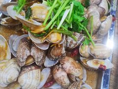 炒花蛤-老虎滩大连海鲜烧烤(建邺云锦路总店)