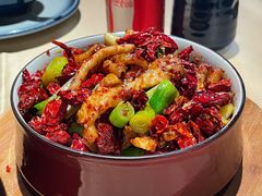 宫爆板筋-山石榴·贵州菜(丰盛里店)