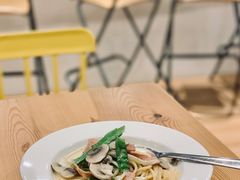 奶油蘑菇培根意面-4U CAFE(广景苑店)