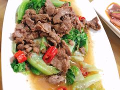 炒牛肉芥兰-海之鲜大排档(东山海鲜金銮湾店)
