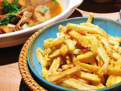 咸蛋黄茄子-吃饭皇帝大(合生汇店)