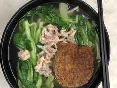 小锅青菜肉丝面-凯丽上海阳春面馆(德仁里店)